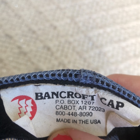 Vintage SnapBack United States Postal Service Hat USPS Mail Man Blue Made in USA - Picture 4 of 6